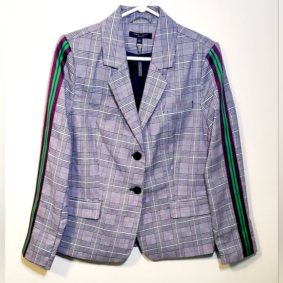 Romeo and Juliet Couture plaid blazer - Picture 1 of 7